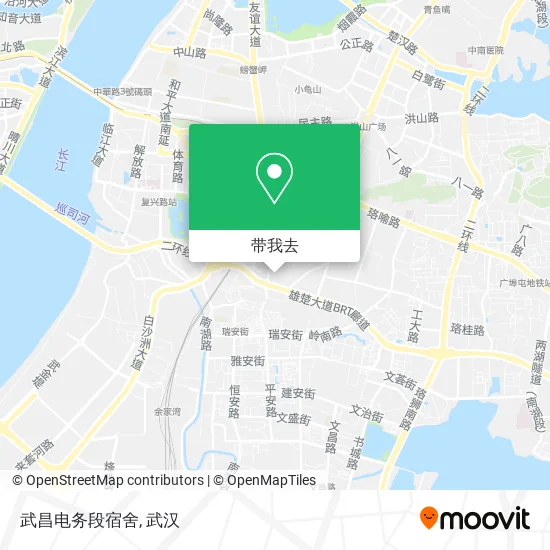 武昌电务段宿舍地图