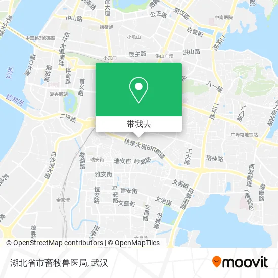 湖北省市畜牧兽医局地图