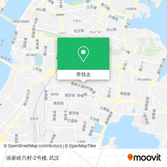 涂家岭六村-2号楼地图