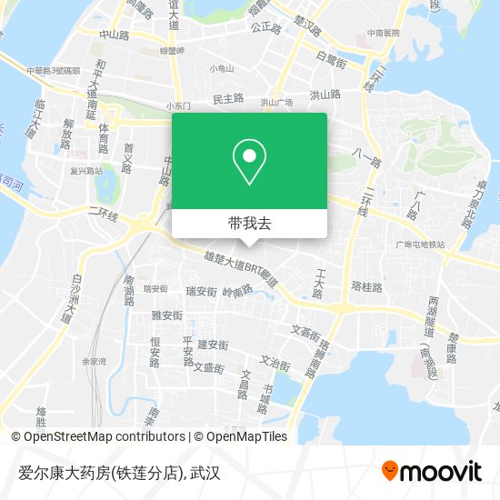 爱尔康大药房(铁莲分店)地图