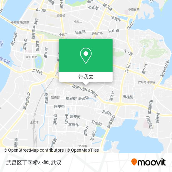 武昌区丁字桥小学地图