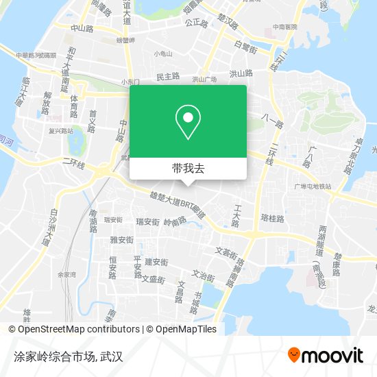 涂家岭综合市场地图