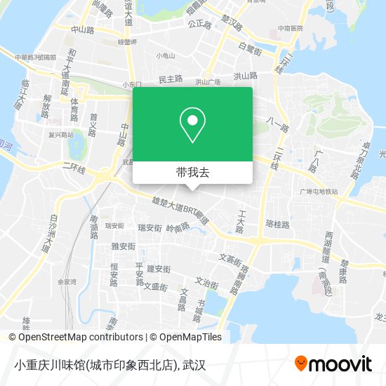 小重庆川味馆(城市印象西北店)地图