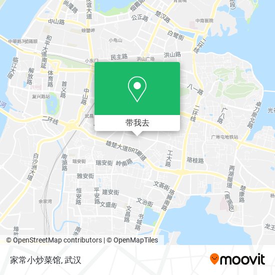 家常小炒菜馆地图