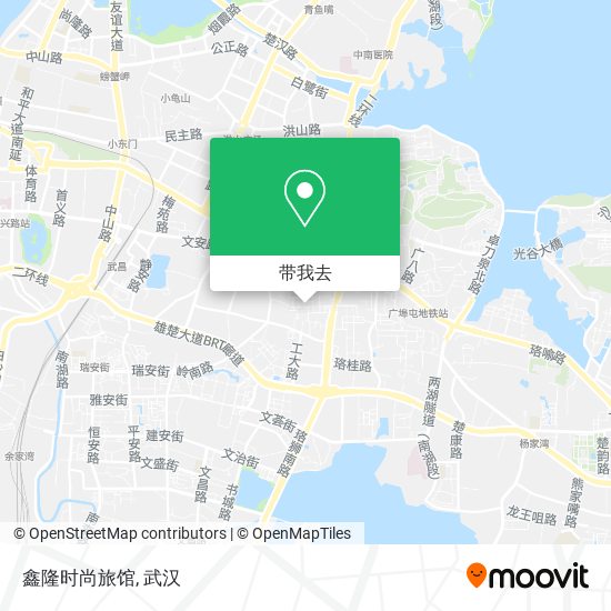 鑫隆时尚旅馆地图
