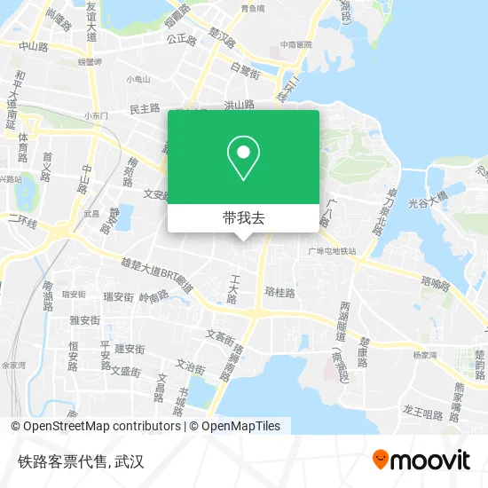 铁路客票代售地图