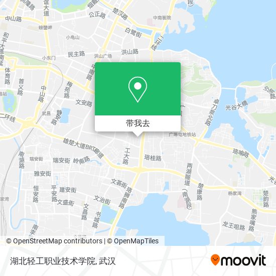 湖北轻工职业技术学院地图