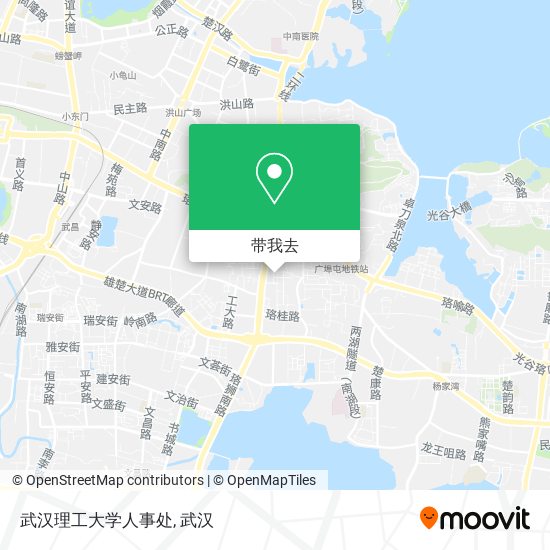 武汉理工大学人事处地图