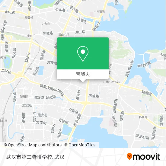 武汉市第二聋哑学校地图