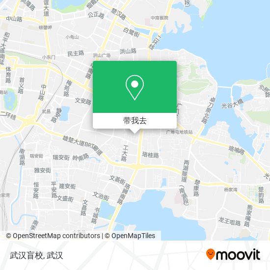 武汉盲校地图
