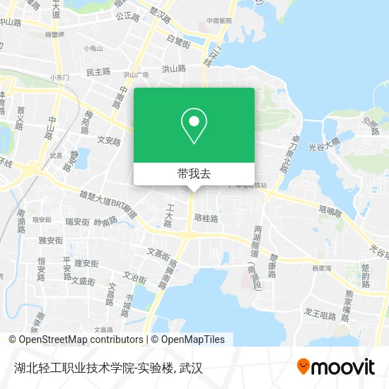 湖北轻工职业技术学院-实验楼地图