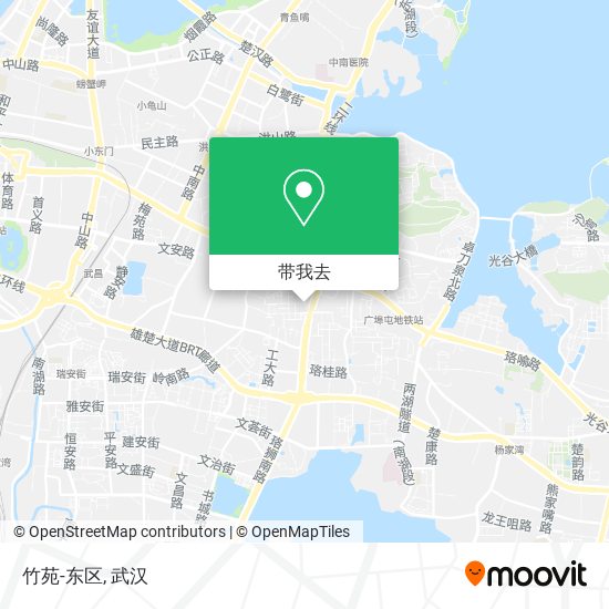 竹苑-东区地图