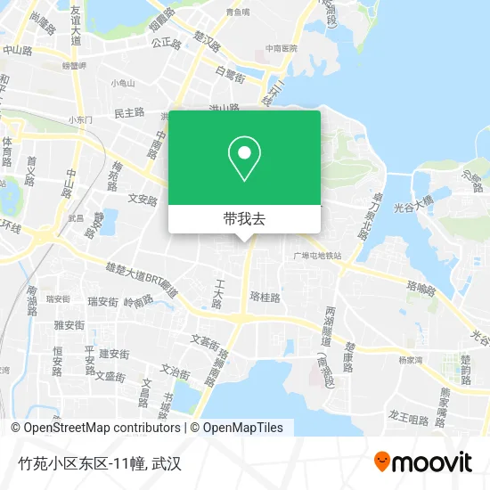 竹苑小区东区-11幢地图