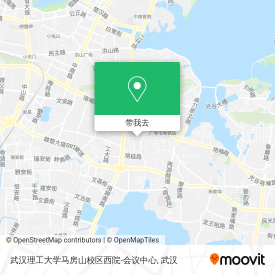 武汉理工大学马房山校区西院-会议中心地图