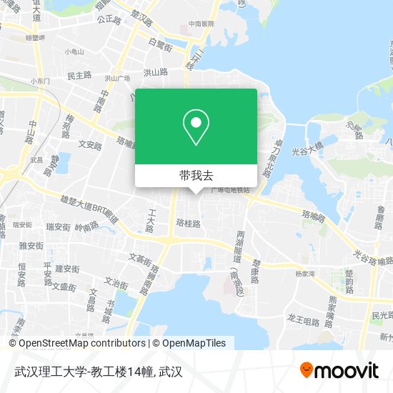 武汉理工大学-教工楼14幢地图