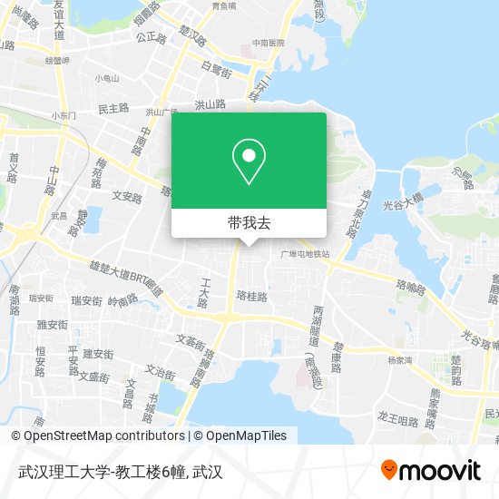 武汉理工大学-教工楼6幢地图