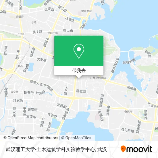 武汉理工大学-土木建筑学科实验教学中心地图