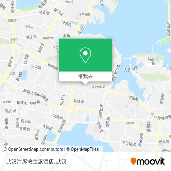 武汉海豚湾主题酒店地图
