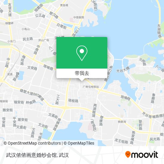 武汉侬侬画意婚纱会馆地图