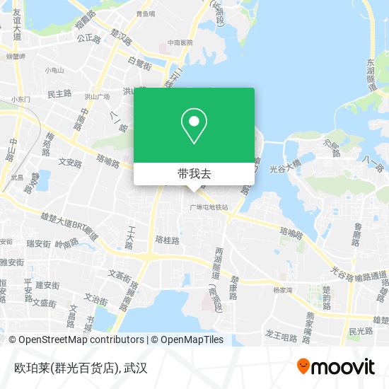 欧珀莱(群光百货店)地图