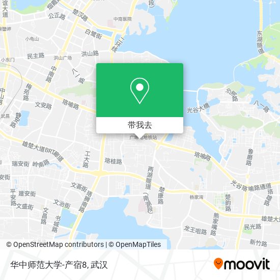 华中师范大学-产宿8地图