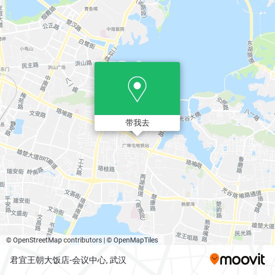 君宜王朝大饭店-会议中心地图