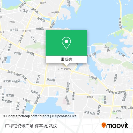 广埠屯资讯广场-停车场地图