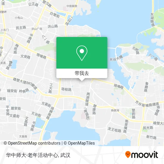 华中师大-老年活动中心地图