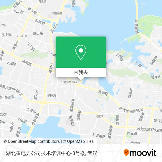 湖北省电力公司技术培训中心-3号楼地图