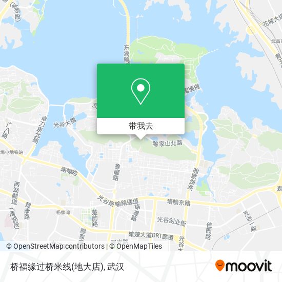 桥福缘过桥米线(地大店)地图