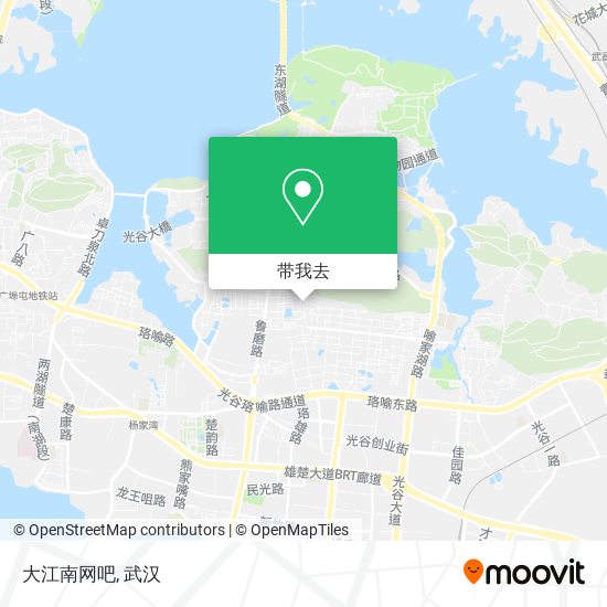 大江南网吧地图