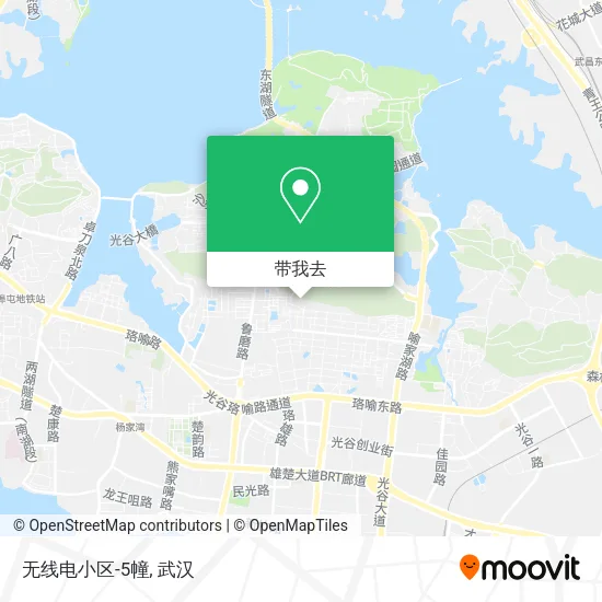 无线电小区-5幢地图