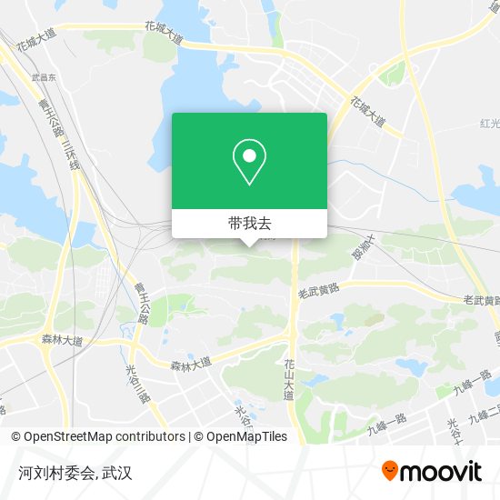 河刘村委会地图