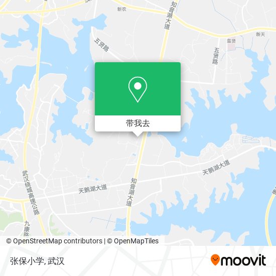 张保小学地图