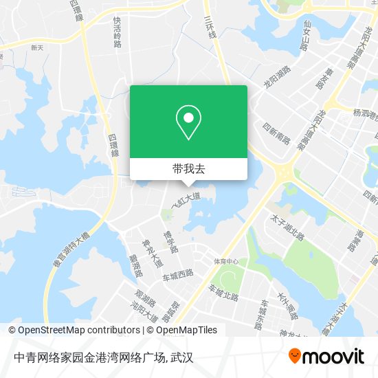 中青网络家园金港湾网络广场地图