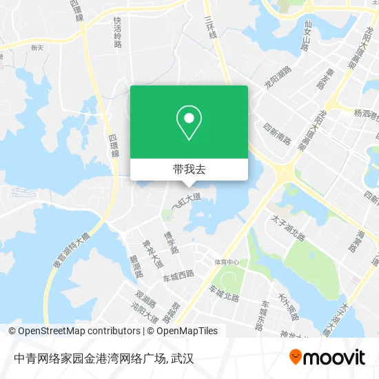 中青网络家园金港湾网络广场地图