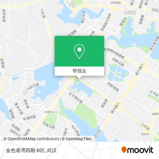 金色港湾四期-B区地图