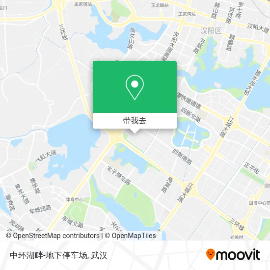 中环湖畔-地下停车场地图