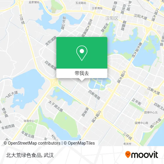 北大荒绿色食品地图