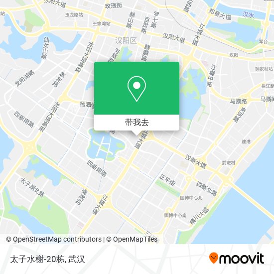 太子水榭-20栋地图