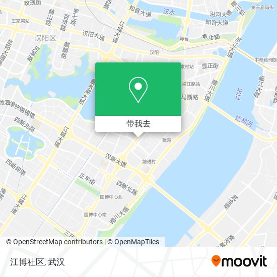 江博社区地图