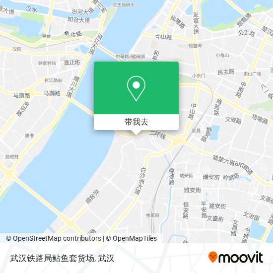 武汉铁路局鲇鱼套货场地图