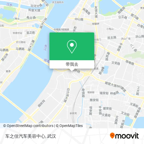 车之佳汽车美容中心地图