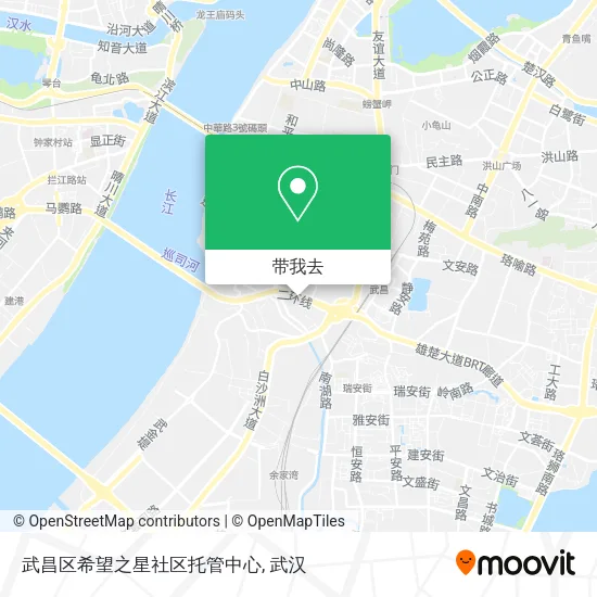 武昌区希望之星社区托管中心地图