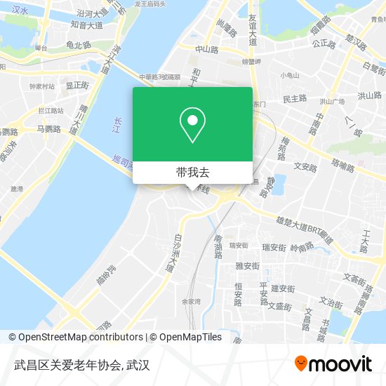 武昌区关爱老年协会地图