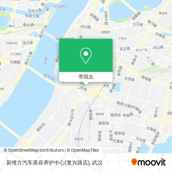 新维方汽车美容养护中心(复兴路店)地图