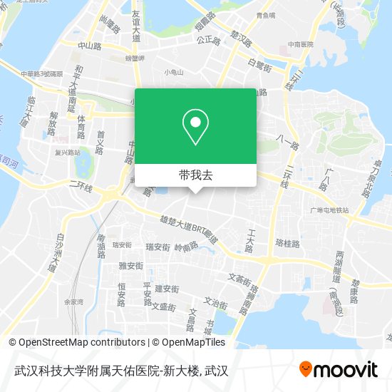 武汉科技大学附属天佑医院-新大楼地图
