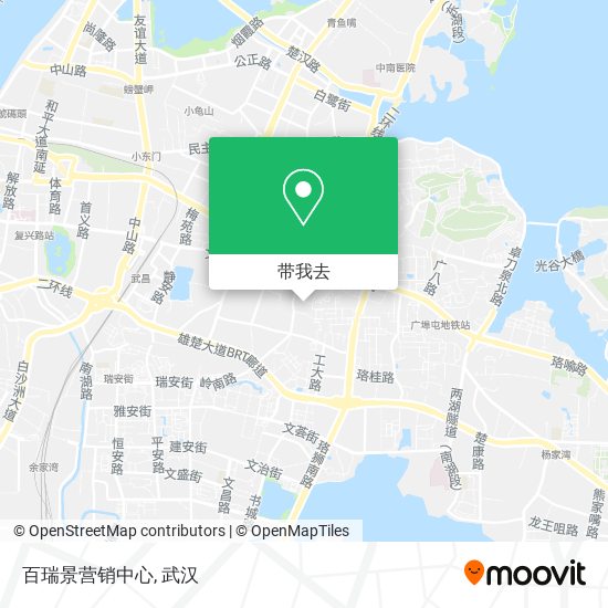 百瑞景营销中心地图