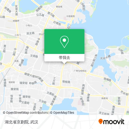 湖北省京剧院地图