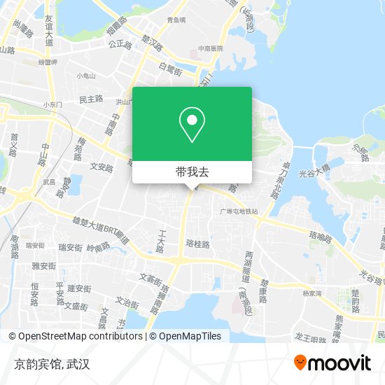京韵宾馆地图